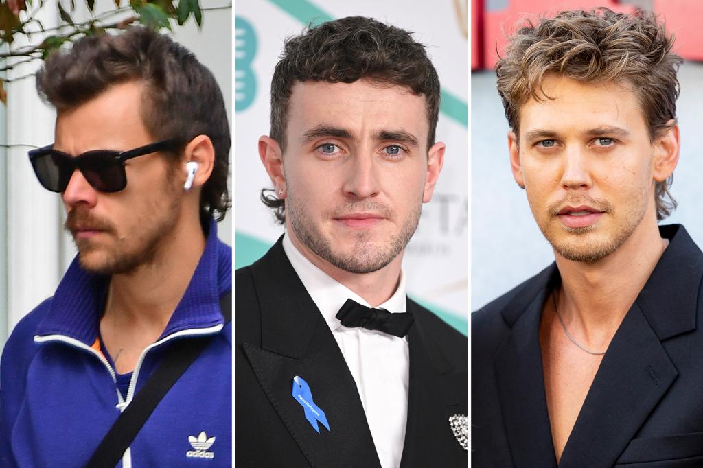 Gen Z guys are crazy about the little mullet - and these celebs are doing the 'cheeky' cut again